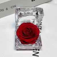 Écrin bague rose éternelle acrylique — vue 7
