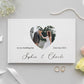 Livre d'or mariage luxe blanc album photo