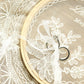 Porte alliance dentelle brodée personnalisée