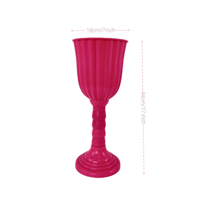Vase cylindrique haut centre de table — vue 6