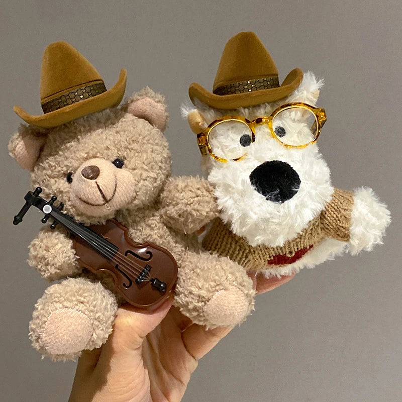 Écrin bague peluche ourson ou chien — vue 4