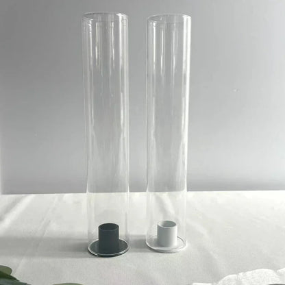 Lot de 10 photophores en verre — vue 5