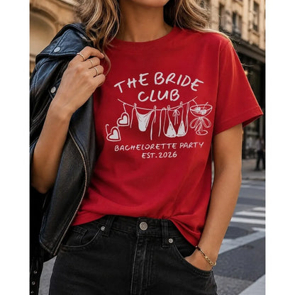 T-shirt EVJF The Bride Club 2026