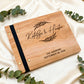 Livre d'or mariage personnalisé bois album photo