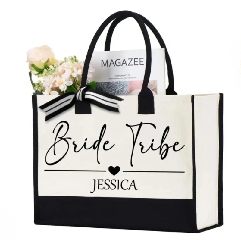 Tote bag EVJF personnalisé au prénom