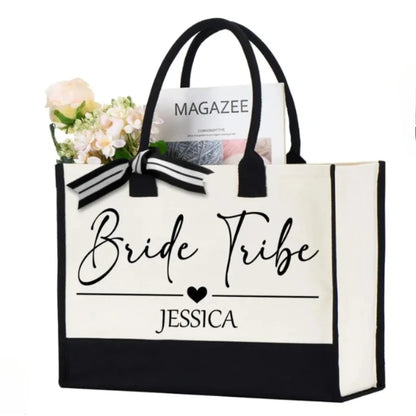 Tote bag EVJF personnalisé au prénom
