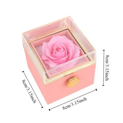 Boîte alliance rose rotative — vue 5