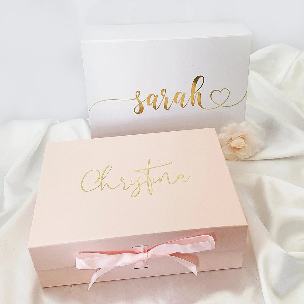Coffret cadeau mariage personnalisé demoiselle d'honneur