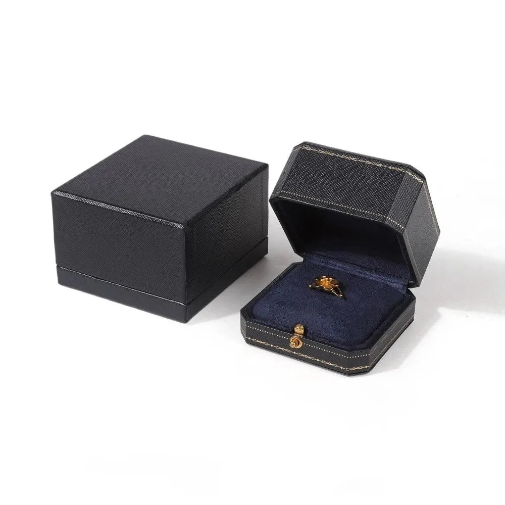 Boîte alliance vintage effet cuir — vue 7