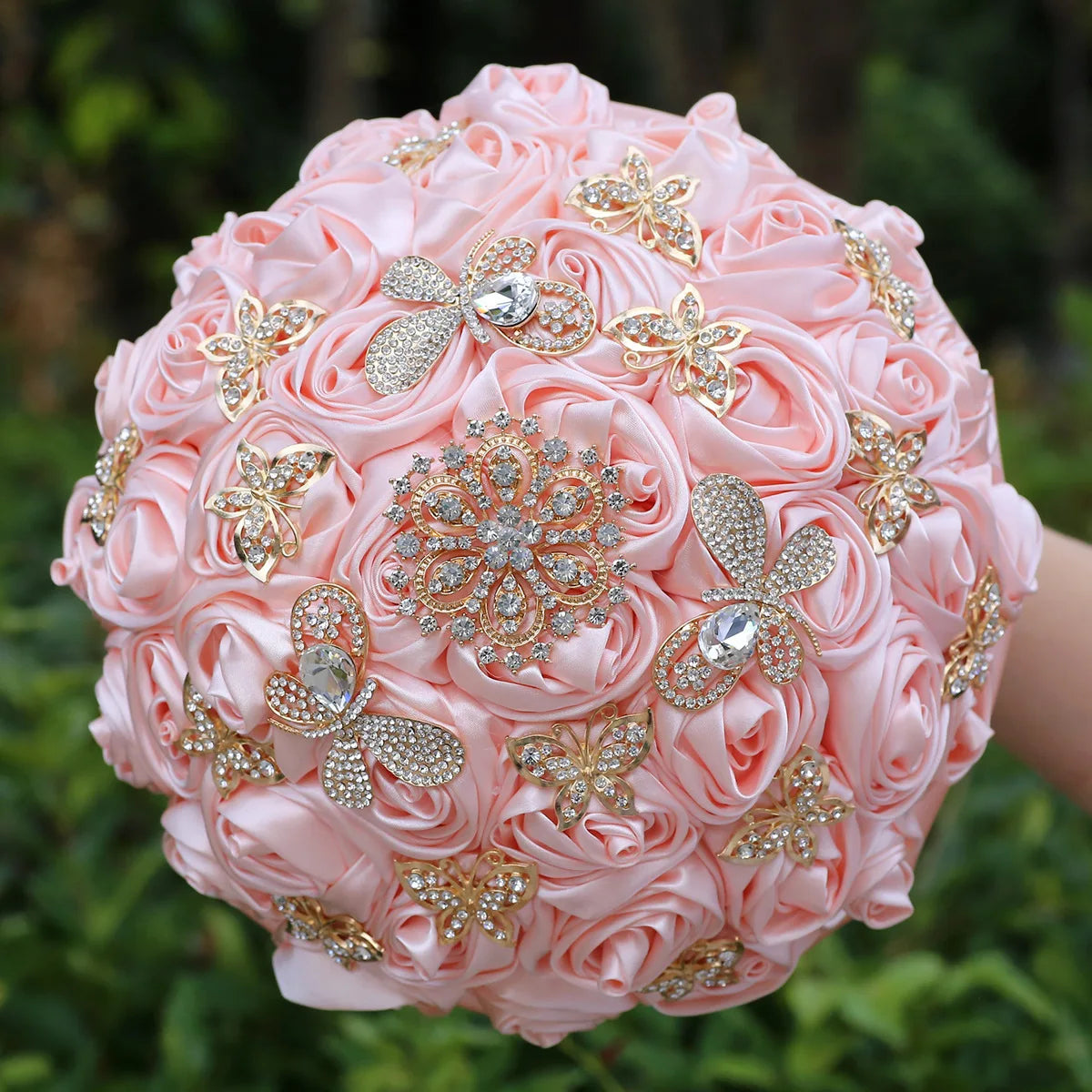 Bouquet de Mariée Broche Perles