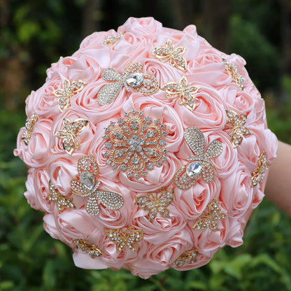 Bouquet de Mariée Broche Perles