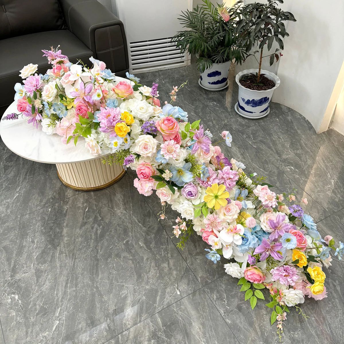 Rangée Florale Premium Mariage