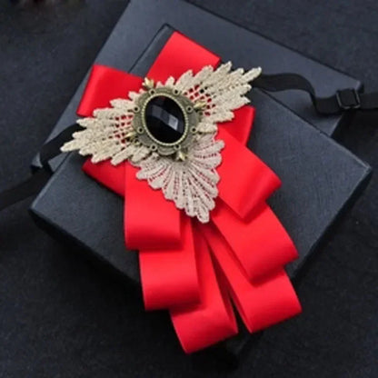 Nœud Papillon Mariage Broche Strass