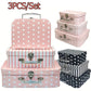 Urne Mariage Valise Vintage Trio