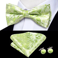 Coffret nœud papillon mariage homme vert — Motif 7