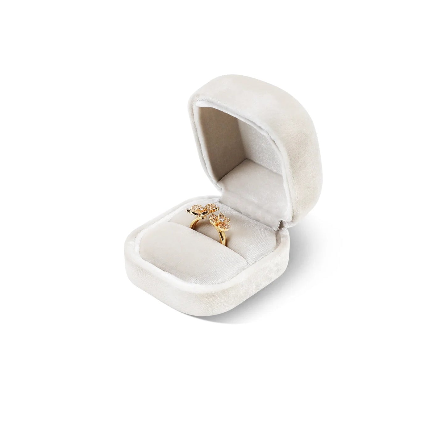 Boite Alliance Velours Mariage