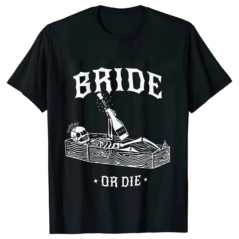 T-shirt EVJF Halloween Bride or Die