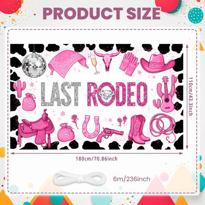 Toile de Fond EVJF Last Rodeo