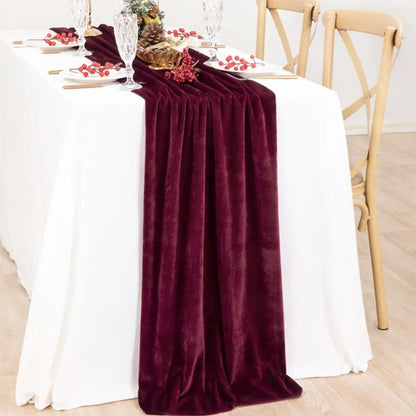 Chemin de Table Velours Antidérapant