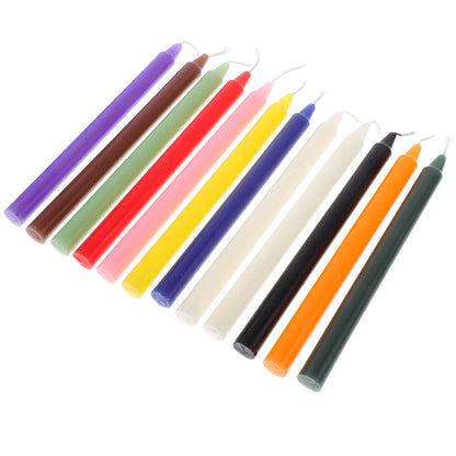 Bougies Chandelle Multicolores Mariage