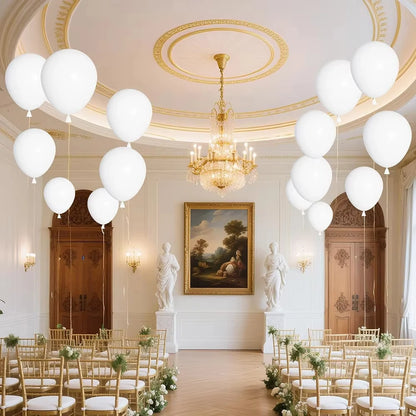 Arche Ballon Mariage Blanc 101 Pièces — vue 4