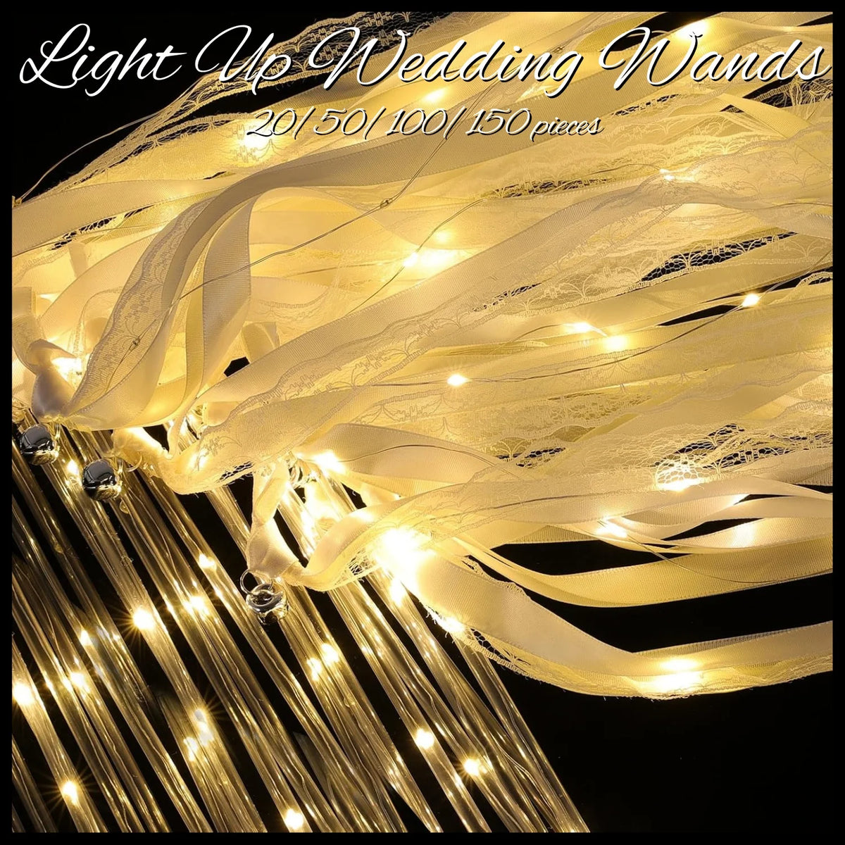 Baguettes LED mariage à grelot