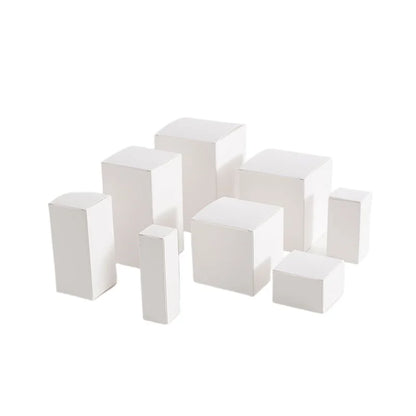 Boîte Cadeau Invité Mariage Blanche, Lot de 50