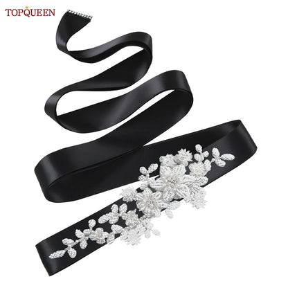 Ceinture robe de mariée perles strass