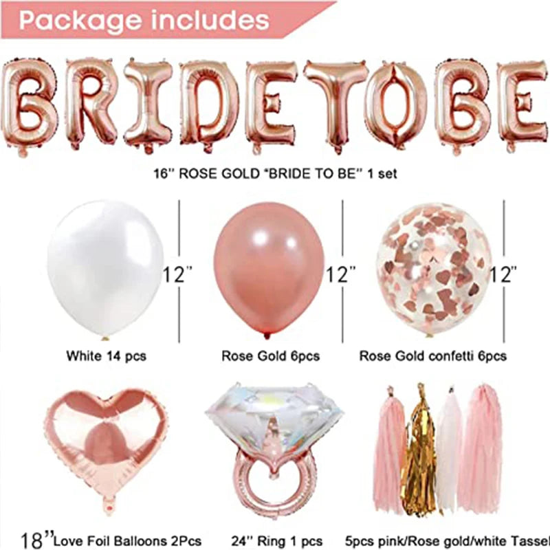 Kit ballons EVJF future mariée