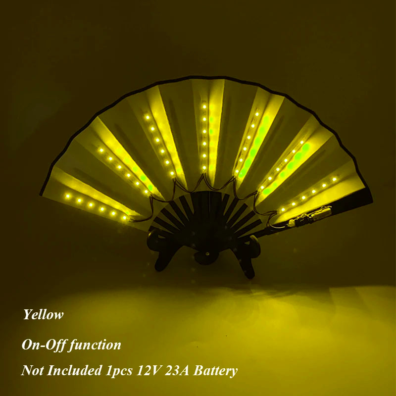 Éventail mariage lumineux LED — vue 7