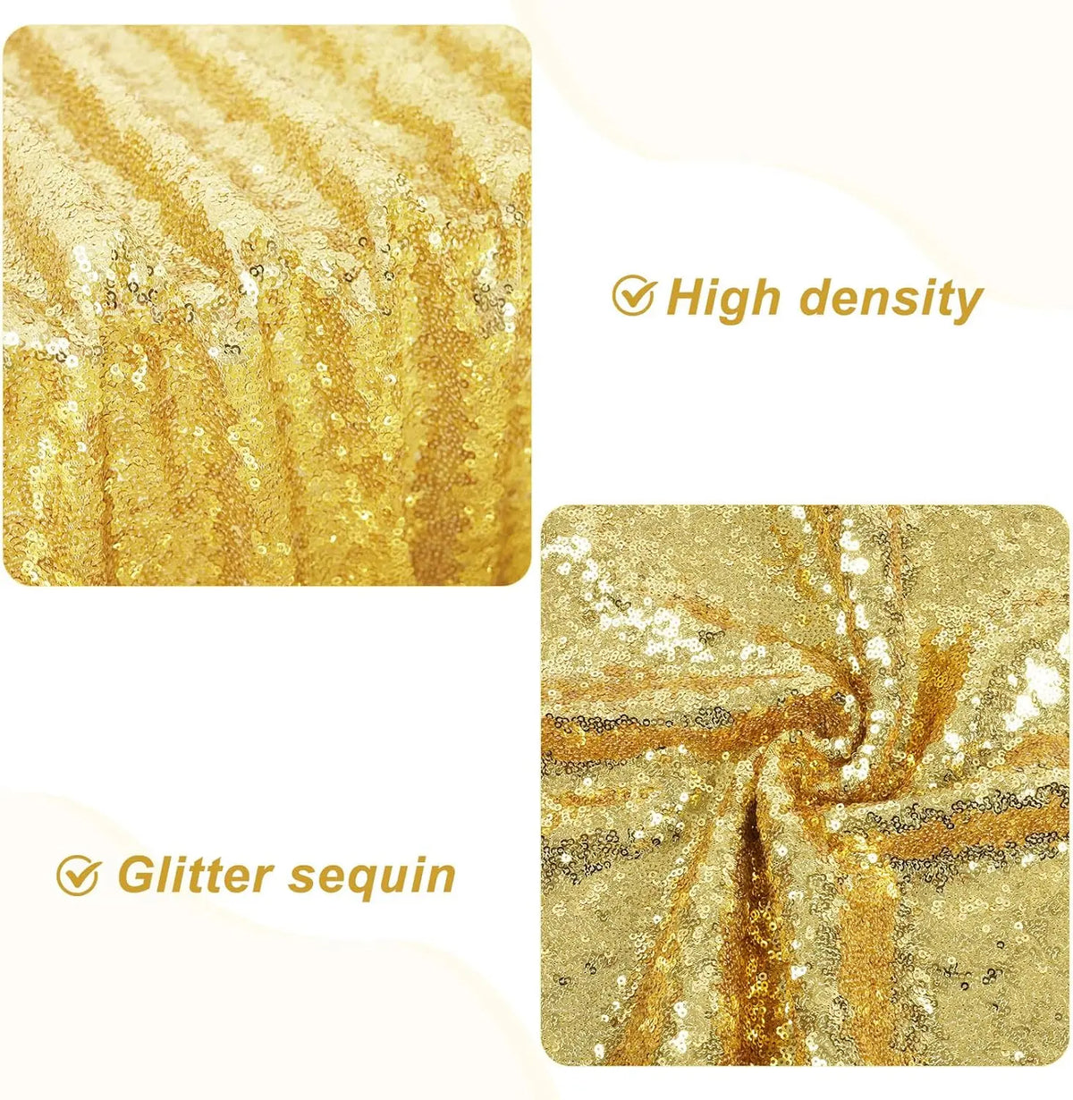 Jupe de Table à Sequins Mariage — vue 2
