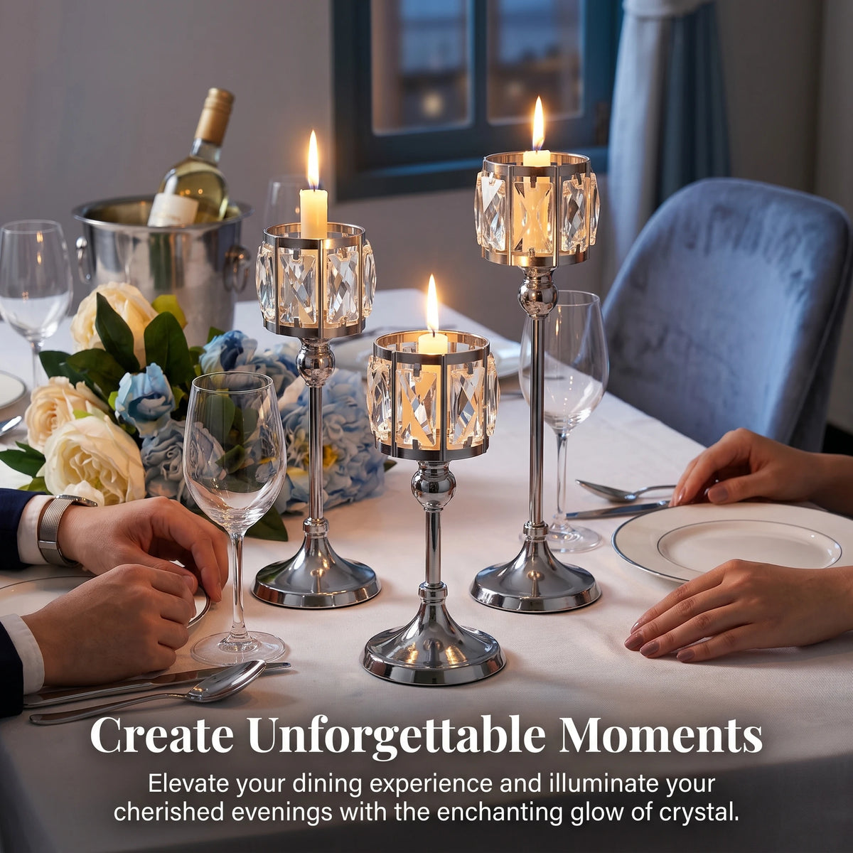 Chandeliers Cristal K9 Mariage Chic — vue 4