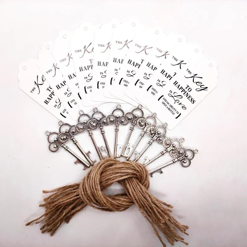 Clé décapsuleur vintage mariage par 50 — vue 7