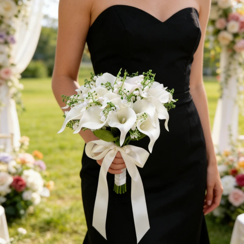 Bouquet Callas Fleurs Artificielles Mariage