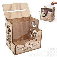 Urne mariage bois fenêtre et jardinière