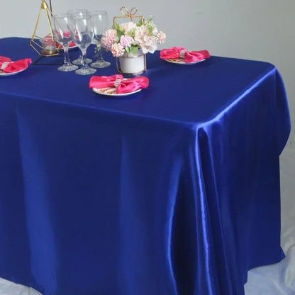 Nappe Satin Mariage Réutilisable