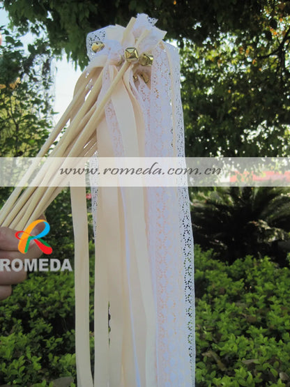 Rubans de sortie mariage avec clochettes