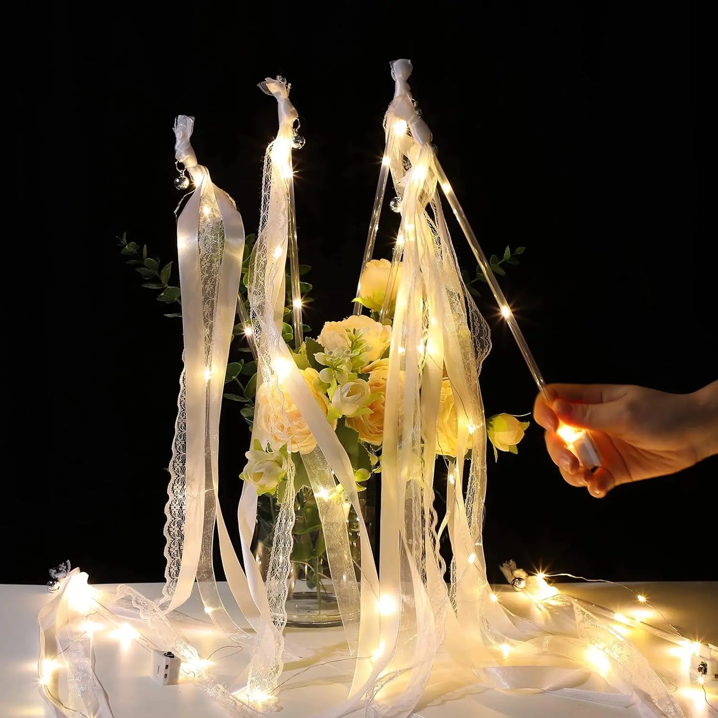 Baguettes LED mariage à grelot