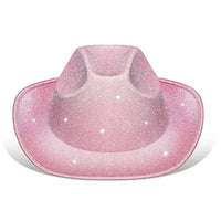 Chapeau Cowboy EVJF Pailleté 3 Pièces — vue 2
