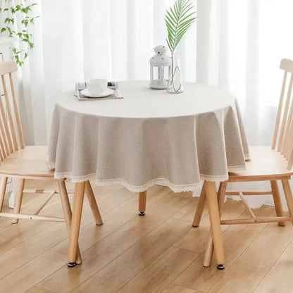 Nappe Ronde Dentelle Mariage