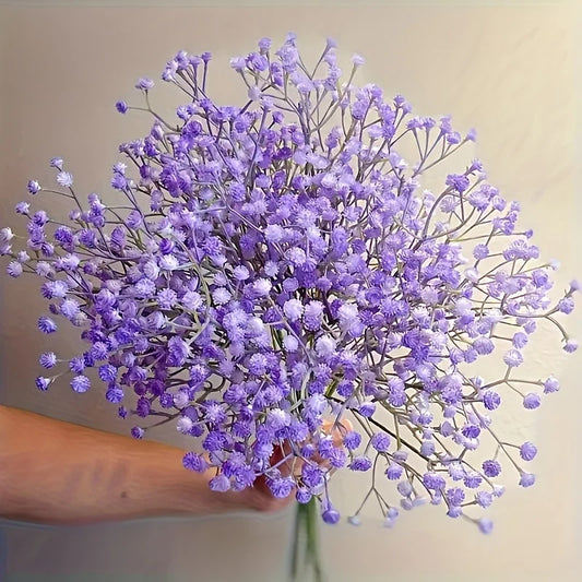 Gypsophile Artificielle Violette Mariage