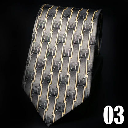 Cravate mariage homme soie 10 cm — vue 16