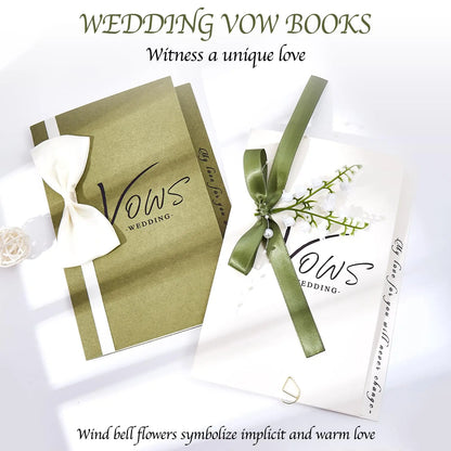 Duo de carnets de vœux mariage minimalistes