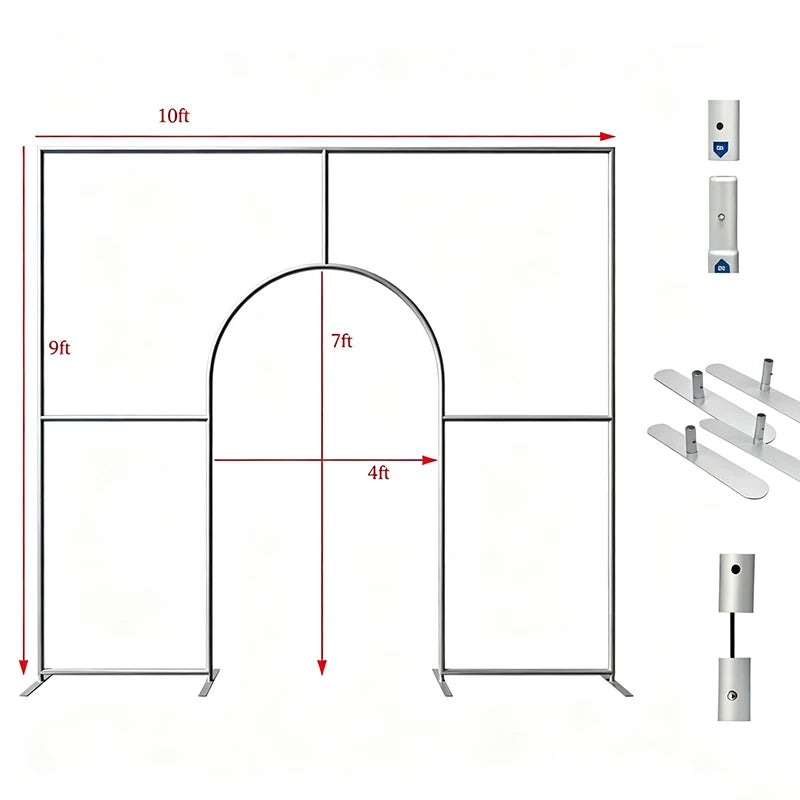 Arche Mariage Aluminium Grand Format