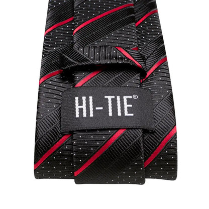 Coffret Cravate Mariage Homme avec Pochette et Manchettes