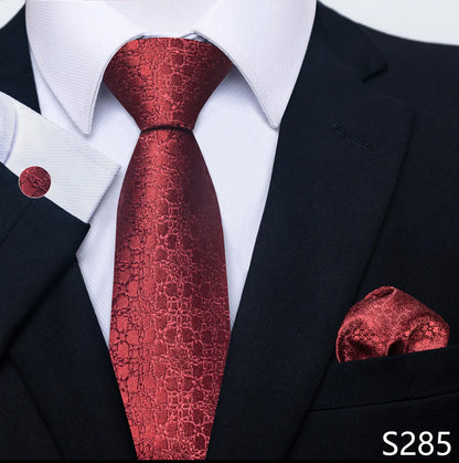 Coffret cravate mariage homme et pochette