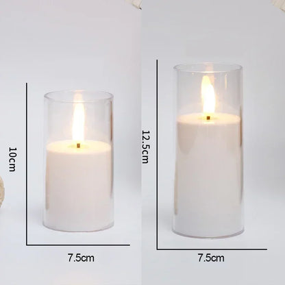 Bougies LED Acrylique Mariage