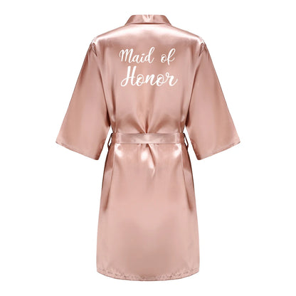 Kimono Satin Cortège de la Mariée — vue 6