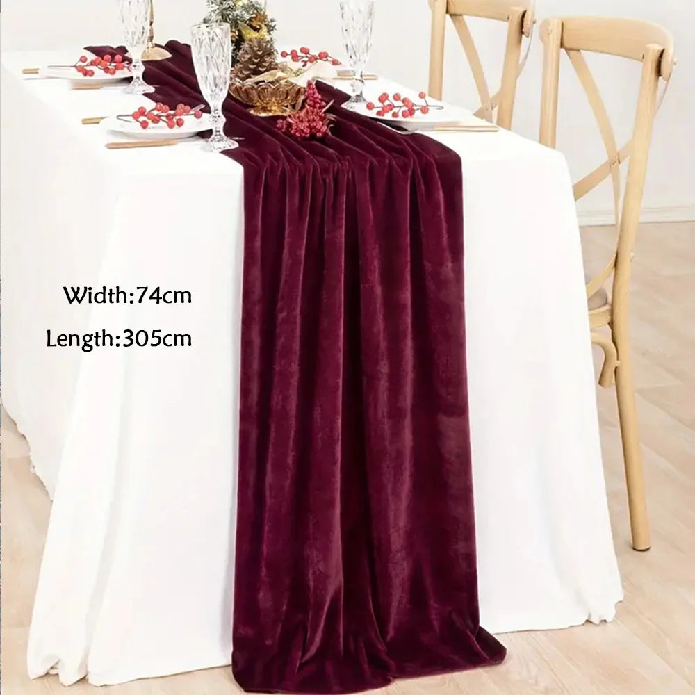 Chemin de Table Velours Large