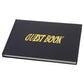 Livre d'Or Mariage Chic Blanc Rose Noir